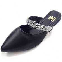 Women Slides - 黑色 - 查看 2