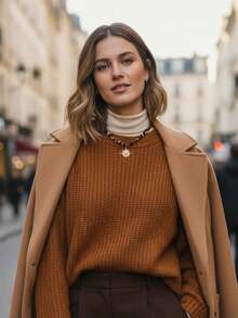 1pc Leopard Printing Necklace, Heart Bow Star Pendent Necklace, Winter Necklace, Daily Accessory, Dating, Party Necklace, Woman Gift Valentines,Mom,Mother,Mother's Day,Gift