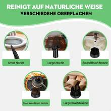 Steam Cleaner High Temperature Sterilization Air Conditioning Kitchen Hood Home /Car Steaming Cleaner - EU F Type Plug(220-240V) - View 5