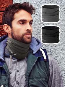 WRELS 1pc Cycling Mask/Neck Gaiter,Winter Warm Face Mask, Unisex Cycling Windproof Face Mask, Windproof Warm Neck Mask - Winter Warm Neck Mask Ski Mask & Scarf Mask - Motorcycle And Cycling Accessories, Warm And Windproof, High Elasticity,Warm Ski Mask Scarf,Protect Your Neck From The Cold Suitable For Skiing, Cycling And Other Outdoor Sport - Multicolor - View 10