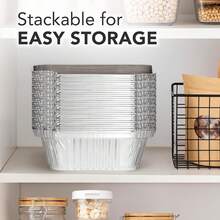 Disposable Cookware - Gümüş - Görünüm 5