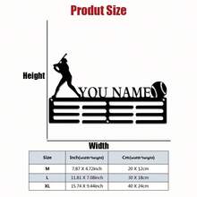 1pc Customized Name Running Sports Metal Medal Holder, 5 Styles Available, Suitable As Wedding, Graduation, Back To School, Mother's Day, Father's Day, Christmas, Easter, Valentine's Day, Independence Day, Birthday Gifts For Family/Friends - Multicolor - View 54