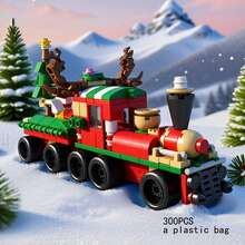 Zestaw klocków świątecznych 2025, odpowiedni dla dorosłych i nastolatków, prezenty na Wielkanoc, Halloween i Boże Narodzenie, gry imprezowe, wystrój biura i domu, rękodzieło DIY, kreatywne zabawki łączące