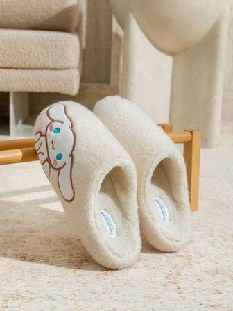 Sanrio Autumn/Winter New Boy & Girl's Indoor Slippers, Warm, Soft, Ultra-Light, Suitable For Hardwood Floors