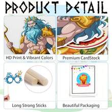 Greek Mythology Photo Booth Props 25pcs Olympian Gods Photo Booth Props Greek Mythology Party Decorations Ancient Greece Decor Fit For Olympian Gods Birthday Party Toga Party Decorations - Nhiều màu - Xem 3