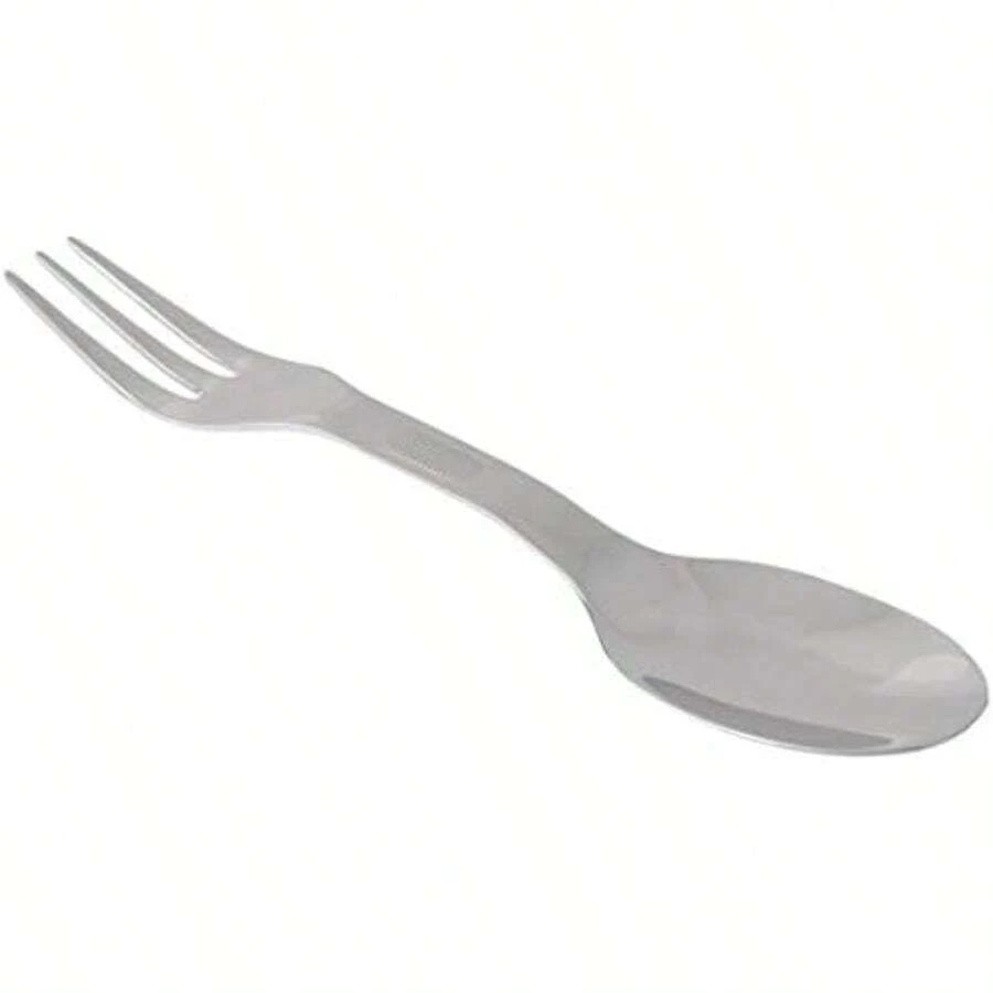 Mercer Culinary Cuchara de degustación/tenedor, 6-5/8", Plata(default) - Multicolor - Ver 1