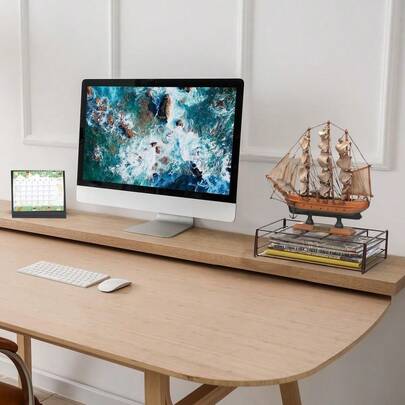 Over The Cabinet Door Organiser For Kitchen Storage, Mesh, Bronze