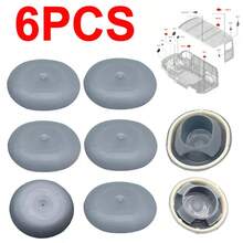FITS TRANSIT CUSTOM - ROOF HOLE RUBBER GROMMET PLUG - CENTRE OF ROOF - X 6 - Grey - View 1