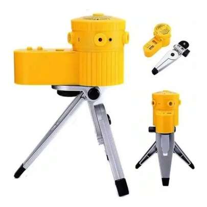 Nível Laser Pro C/ Tripé - Vertical, Horizontal e Multifuncional.