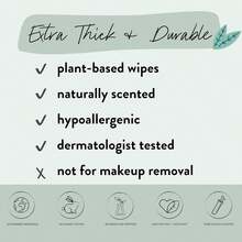 Toallitas perfumadas naturalmente Calm + Cleanse de The Honest Company| Toallitas de Limpieza Multitarea| 99% Agua, a base de plantas, hipoalergénico| Lavanda, 60 Unidades - 1 - Ver 4