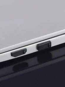 16pcs Universal Laptop Dust Plugs, Dust Protection Covers For USB, HDTV, RJ45, SD Card Slots, Compatible With Laptops, Phones And Tablets - No Battery Required