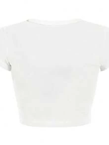 Femme For Femme Crop Top Shirt _ LGBTQIA+ Pride _ Queer Fashion - 白色 - 查看 2