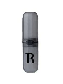 1 Stück graue Initialen A-Z tragbare Zahnbürstenhülle, halte deine Zahnbürste sauber und unterwegs! Mit tragbarem Zahnpastaausprüher, Reise-Zahnbürstenhalter, tragbarer Zahnbechergarnitur, perfekt für Reisen, Camping, Geschäftsreisen und Schule, Mehrzweck-Zahnbechergarnitur, Reise-Toilettenartikelbecher, Zahnbürsten- und Toilettenartikelaufbewahrungsset, einfache Toilettenartikelaufbewahrungsbox, Reiseaccessoires, Badezimmerzubehör, Haushaltswaren und Aufbewahrungsbedarf - Verschiedenfarbig - Übersicht 16