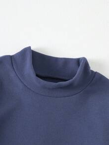 3件套男童长袖圆领T恤，加厚设计，适合春、秋、冬季穿着，休闲百搭，适合幼儿及小童/大童户外穿着。 - 彩色 - 查看 4