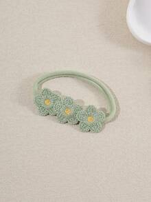 3/5pcs Set Baby Floral Embroidered Headbands, Soft & Comfortable Cute Baby Hair Accessories, No Paper Card