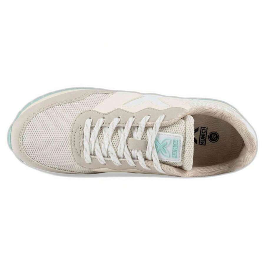 Munich Women Professional Running Shoes - Beige - View 1