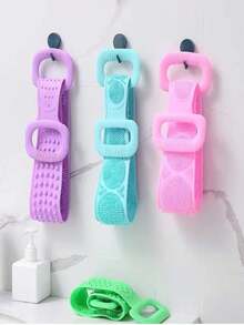 مستلزمات منزلية، 1 منشفة استحمام قابلة للسحب، تصميم أزياء إبداعي، مصنوعة من مادة سيليكون عالية الجودة، مناسبة للاستخدام في جميع الفصول، مناسبة للرجال والنساء، ضروريات يومية