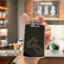 TPU Remote Keychain Key Cover For Renault Clio Laguna Koleos Megane Fluence Zoe Scenic Captur Card 4 Buttons Car Key Case