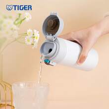 Tiger Cốc giữ nhiệt nắp bật một chạm MMJ-A36C 360ml, cách nhiệt chân không bằng thép không gỉ 304, chống rò rỉ ba lần, siêu nhẹ và di động, kem đào PB. - Mousse đào PB - Xem 5