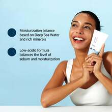 ROUND LAB 1025 Dokdo Cleanser 5.07 Fl Oz, Low PH Facial Cleanser For Sensitive Skin, Rich Soft Bubbles For Deep Cleansing And Makeup Removal, Hydrating Face Wash With Deep Sea Water, Korean Skin Care - 白色 - 查看 6