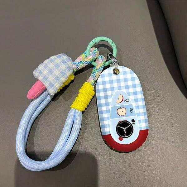 Capa de Controle Remoto Mercedes-Benz E300L, C260L, GLC, GLA, GLB220, Chaveiro C200L, A200L, GLE350