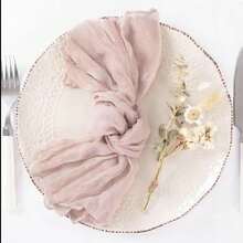 1 件/5 件/10 件浅紫色褶皱桌旗、折叠桌布、节日生日装饰、婚礼装饰、节日家居装饰、派对房间桌面装饰、紫色桌布、桌旗、淡紫色纯色桌布、生日装饰、婚礼装饰、2025 新年装饰、派对回礼、宝贝洗礼派对装饰