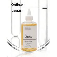 Tónico Exfoliante Acido Glicólico 7% The Ordinary 240ml-Hidratante, Control de Aceite, Reducción de Poros,Anti-envejecimiento,Reparación,lluminador,Calmante,Piel Suave y Radiante - Blanco - Ver 3