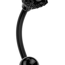 Rook Earrings Dragon Claw Eyebrow Rings 316L Surgical Steel 16G Curved Barbell Rook Daith Piercing Jewelry - 黑色 - 查看 1