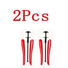 Boot Savior! 1/2 Pieces Adjustable Plastic Boot Shaper, Elastic Long Tube Support Without Sagging, No Electricity Needed For Instant Shaping, Sturdy Material For Durability, Wholesale Price For A Great ! Compatible With High Boots, Long Boots And More, The Adjustable Design Fits The Shape Of The Boot, Prevents Pressure When, And Shapes Before Wearing, Shoe - Red - View 4