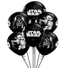 StarWars New Birthday Theme Party Decorations: Birthday Banner, Cake Topper, Balloon Set - Multicolor - View 7