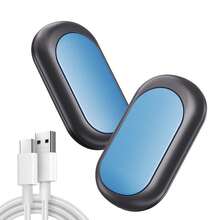 2 Packs Rechargeable Hand Warmers , Fast Heating, 3 Adjustable Modes, Portable Magnetic Electric Hand Warmer For 6 Hours Of Warmth, Dual-Sided Pocket Heating – Perfect For Outdoor Activities And Winter Gifts To Women & Men