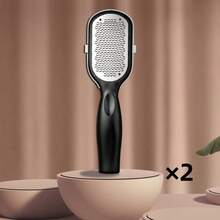 4pcs/2pcs/1pc Washable Foot Scrubber - With Direct Storage Cover, Heel Scraper, Foot Scrubber, Stainless Steel Foot File, Foot Cleaner, Callus Remover - Dual-Sided Foot Care Tool, Stainless Steel Foot Care File, Daily Care, Smooth Skin Home Spa And Nail Care Essential. Household Essential, Travel Essential, Back To School, Dorm, Bathroom, Home & Living, Personal Care & Cleaning Tools - Multicolor - View 26