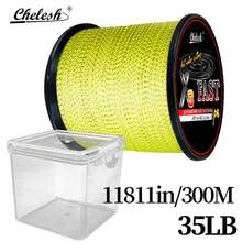 Dây câu bện PE Chelesh, 8 sợi, 300m/326yds, 15-100LB, Độ bền cao, Chống mài mòn, Nhiều màu sắc, Lý tưởng cho câu cá biển, câu cá nước ngọt, câu cá chép - Nhiều màu - Xem 17