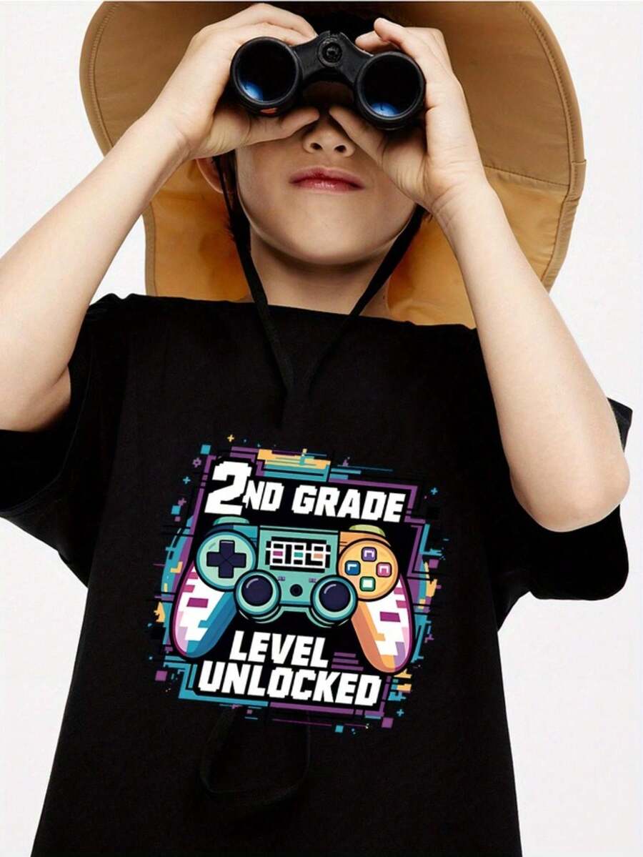 Young Boys T-Shirts - Black - View 1