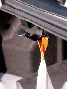 Car Umbrella Holder Car Trunk Hooks - Durable Plastic Umbrella Holder Organizer With Secure Grip, Universal Internal Storage Organizer Holders Space-Saving Design For Car Interior Accessories (Black), Car Hanger Hooks, Accessory Organization, Minimalist Hook Design, Sturdy Hook Construction - Multicolor - View 4