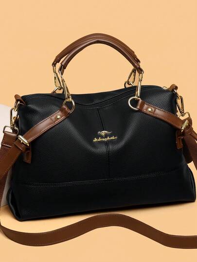 Elegrant Women's Handbags Premium PU Leather Large Capacity Women's Large Capacity Handbag Women Casual Handbags Bolsa 2025 New