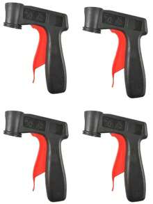 Portable Paint Can Trigger Handle, Power-Assisted Painting Attachment, Universal Compatibility, Plastic Material - Automotive Painting