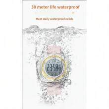 FILA 运动硅胶防水电子表，男女通用——闹钟、夜光显示、经典百搭配色、耐用轻巧设计，是情人节、周年纪念日、圣诞节、新年和万圣节送给女友、妻子或爱人的完美浪漫礼物。 - 均碼 - 查看 5