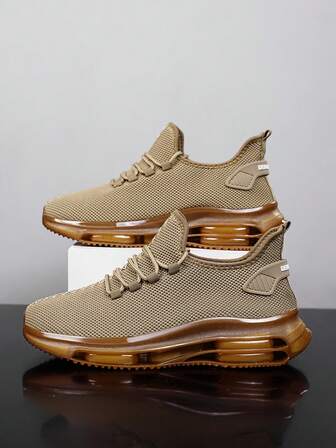 FIREQUEEN Women's Fashion Casual Sneakers, New Comfortable Breathable Running Shoes, Elegant Sports Casual Ladies Lightweight Thick-Soled Casual Shoes - Black Mesh Knit Lace-Up Athletic Shoes, Breathable Fabric Upper, Cool And Non-Stuffy, Comfortable For Long Wear, Suitable For Indoor/Outdoor Fitness, Daily Casual, Running, City Commuting, All Seasons, Holiday Gift