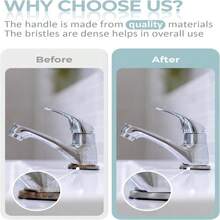 SXhyf Crevice Cleaning Brush - Grout Scrub Brush, House Cleaning Supplies, Gap Cleaning Tools, Home Essentials, Gifts For Women Men, Hard Bristle Crevice Cleaner Brush For Household Use, Bathroom - MàuM - Xem 4