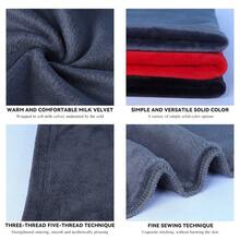 1 Stück dicke Fleece Gesichtsmaske, windundurchlässig & warm, einfarbig, unisex, geeignet für Outdoor, Eisfischen, Radfahren, Skifahren im Winter - Verschiedenfarbig - Übersicht 4