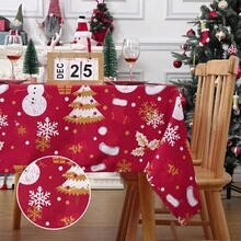 Tablecloths - Snowman 140x230cm - View 7