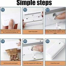 2 In 1 Mini Portable Sealing Machine Food Packaging Machine Kitchen Sealing Machine USB Charging Model, Kitchen Appliances,Portable Sealing Machine, 1300mAh, USB Charging, Quick Sealing, Used For Resealing Snacks And Plastic Bags To Keep Food Fresh, Very Suitable For Kitchen, Food Storage Mini Sealing Machine, Holiday Gifts, Birthday Gifts