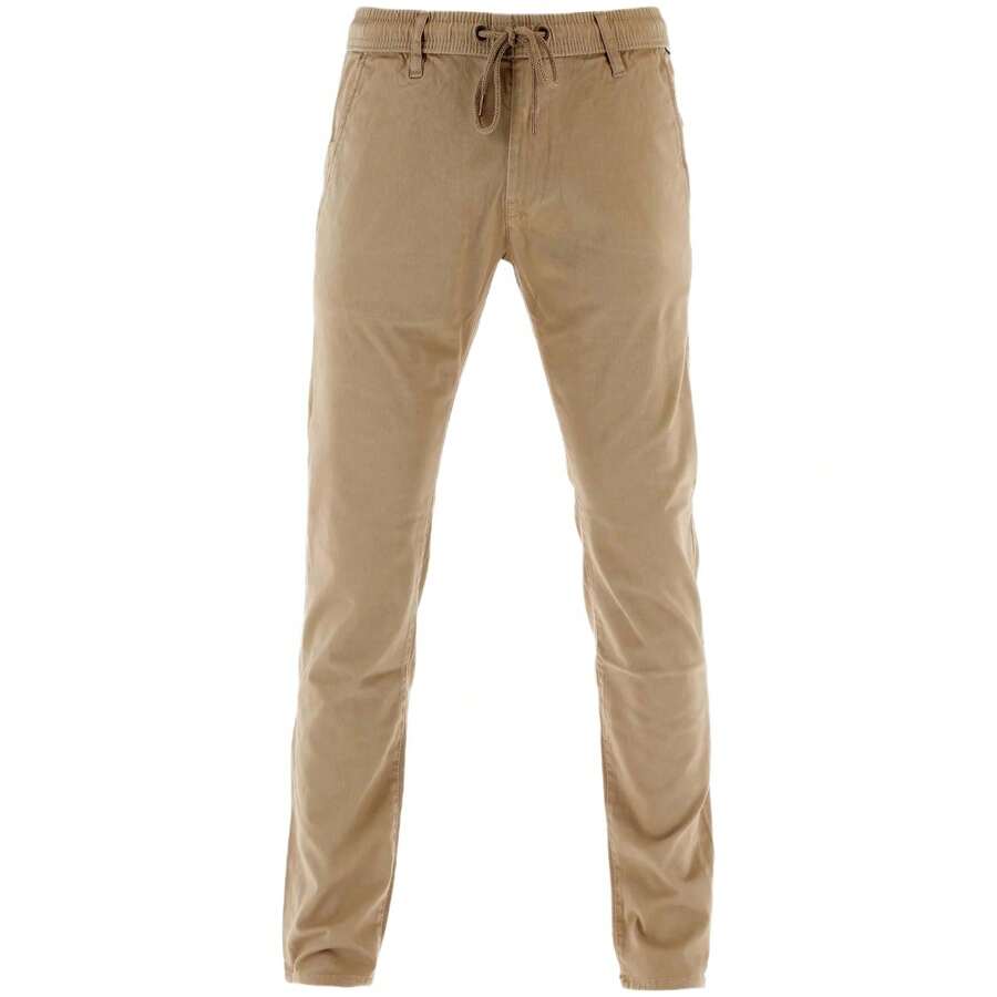 Reell Men Loungewear Bottoms - Beige - View 1