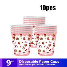 100/80/68/40/10 Set, With Cherry Element Theme, One-Time Party Plates, Paper Plates. Includes 7-Inch Plates, 9-Inch Plates, Paper Cups And Paper Towel Sets. Suitable For Multiple People, One-Time Tea Cups, One-Time Coffee Cups, Picnic Supplies, Birthday Parties, Camping, Decoration And Celebration Activities. Party Gifts, Bridal Gift Activities, Red Color, Cherry Pattern, One-Time Paper Plates. - Multicolor - View 15