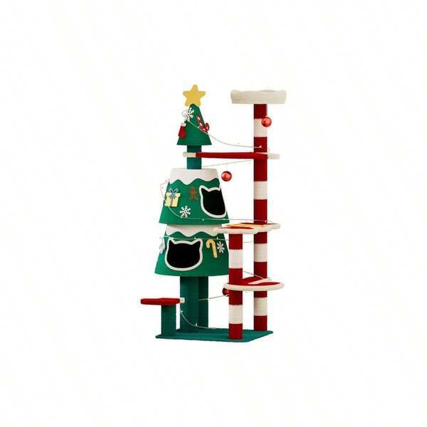 Tree, Tower Large Cats With 2 Condos, Indoor Tree Tower 144