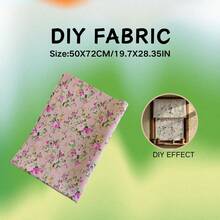 DIY Fabric, For Patchwork, Quilting, DIY Crafts, Precut Floral Design - Multicolor - View 6