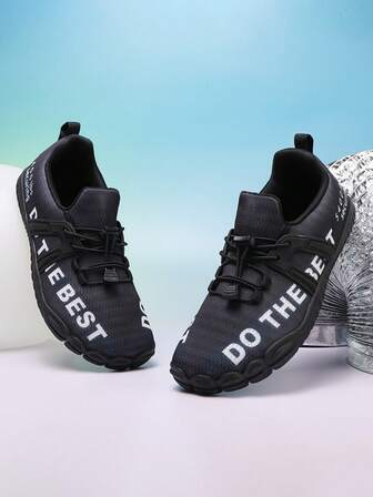 Casual Lace-Up Men's Training Shoes - Lightweight Sneakers Suitable For Hiking, Beach, Gym, Fashionable Appearance, Outdoor Casual Shoes