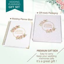 Custom Wedding Guestbook, Wedding Planner, Wedding Diary, Engagement Gift