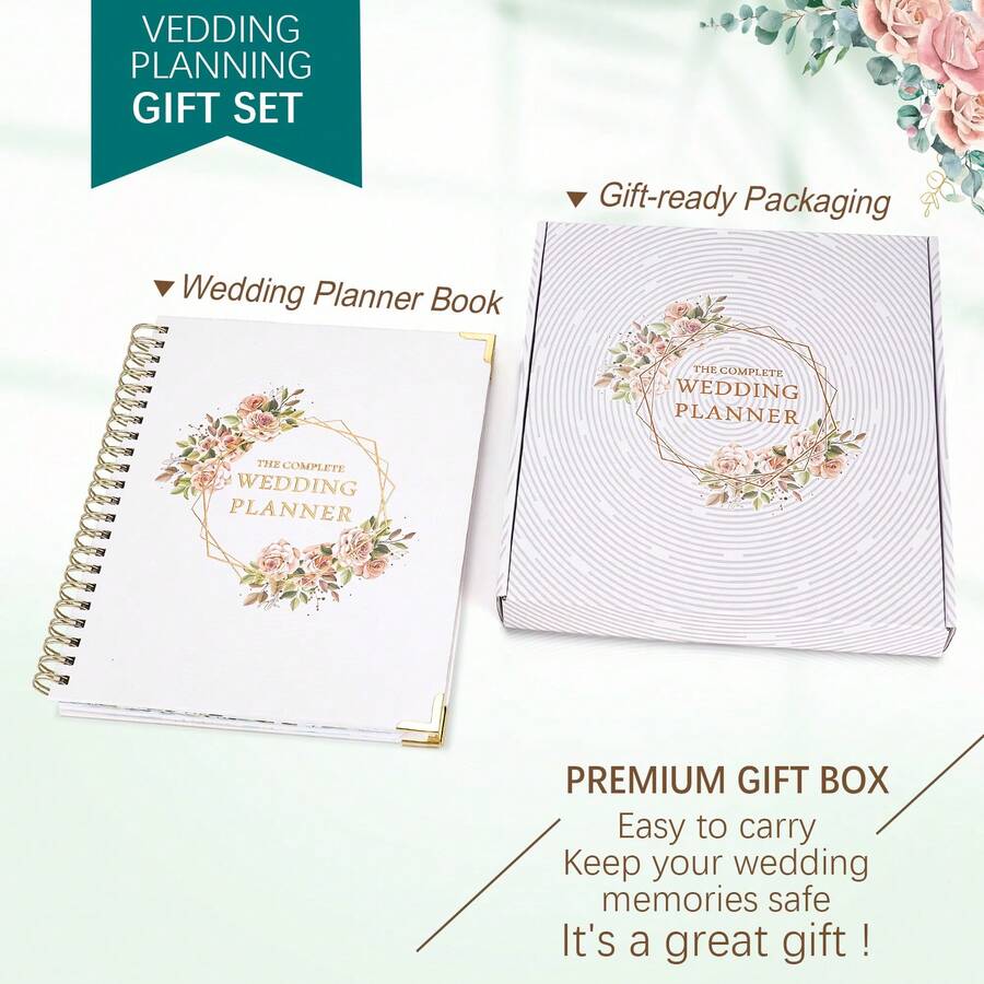 Custom Wedding Guestbook, Wedding Planner, Wedding Diary, Engagement Gift